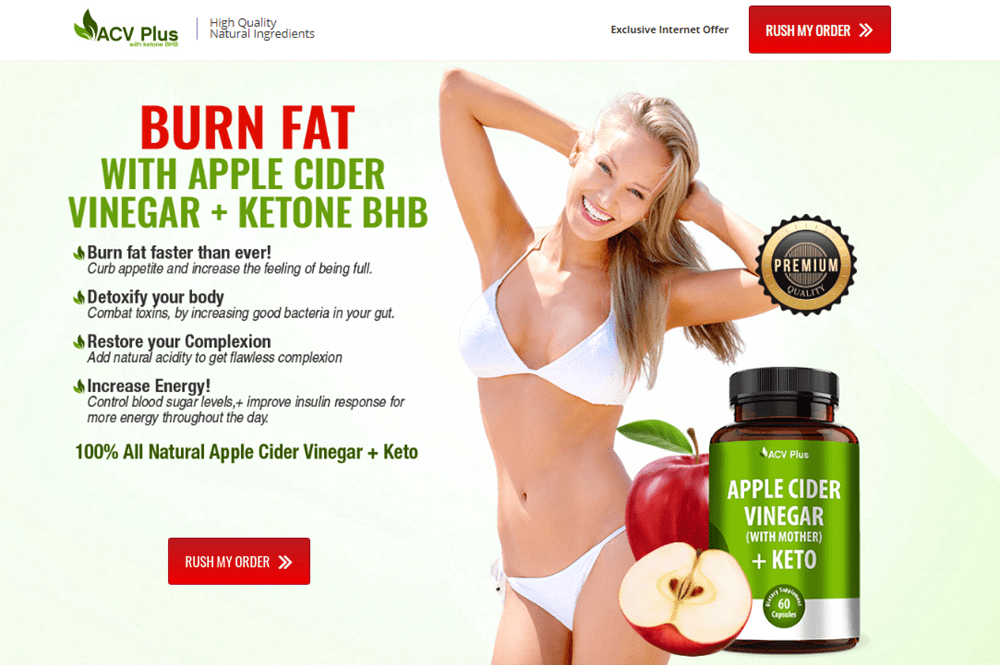 Apple Cider Vinegar plus Keto